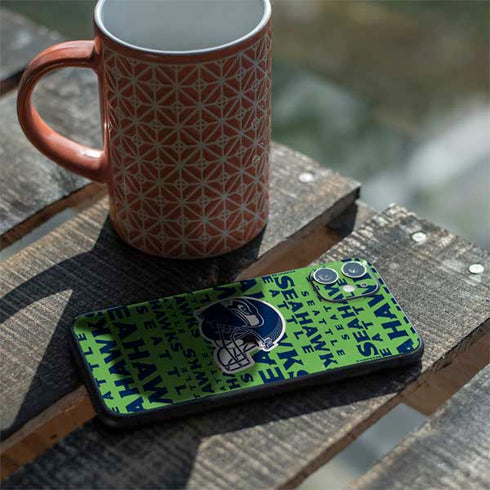 NFL Seattle Seahawks - Blast Green iPhone 11 Skin